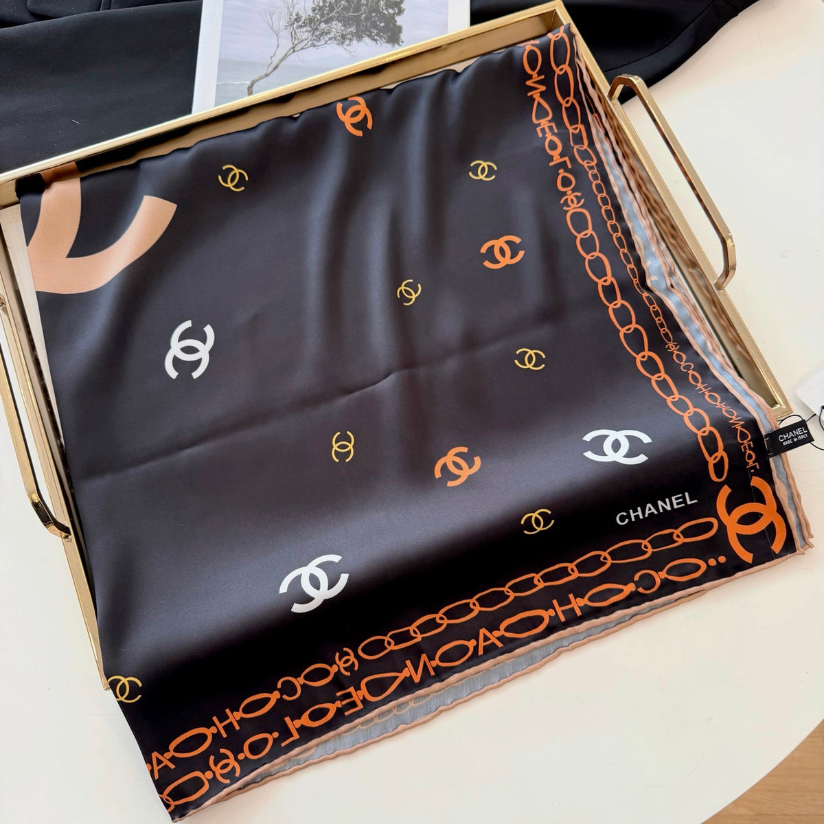146N10W Popular Silk Scarve