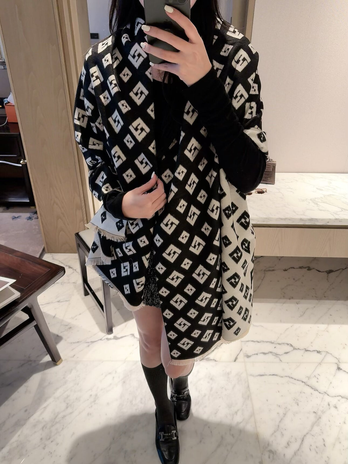 W1R106F54 Fashion Winter Scarves