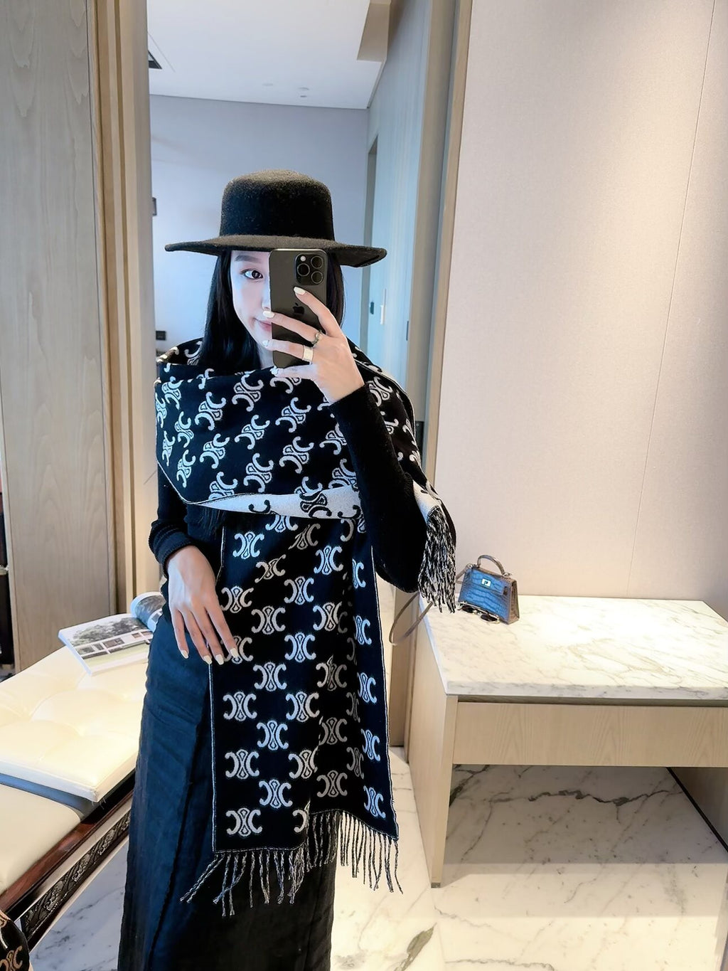 W1R86N95 Popular Winter Scarves