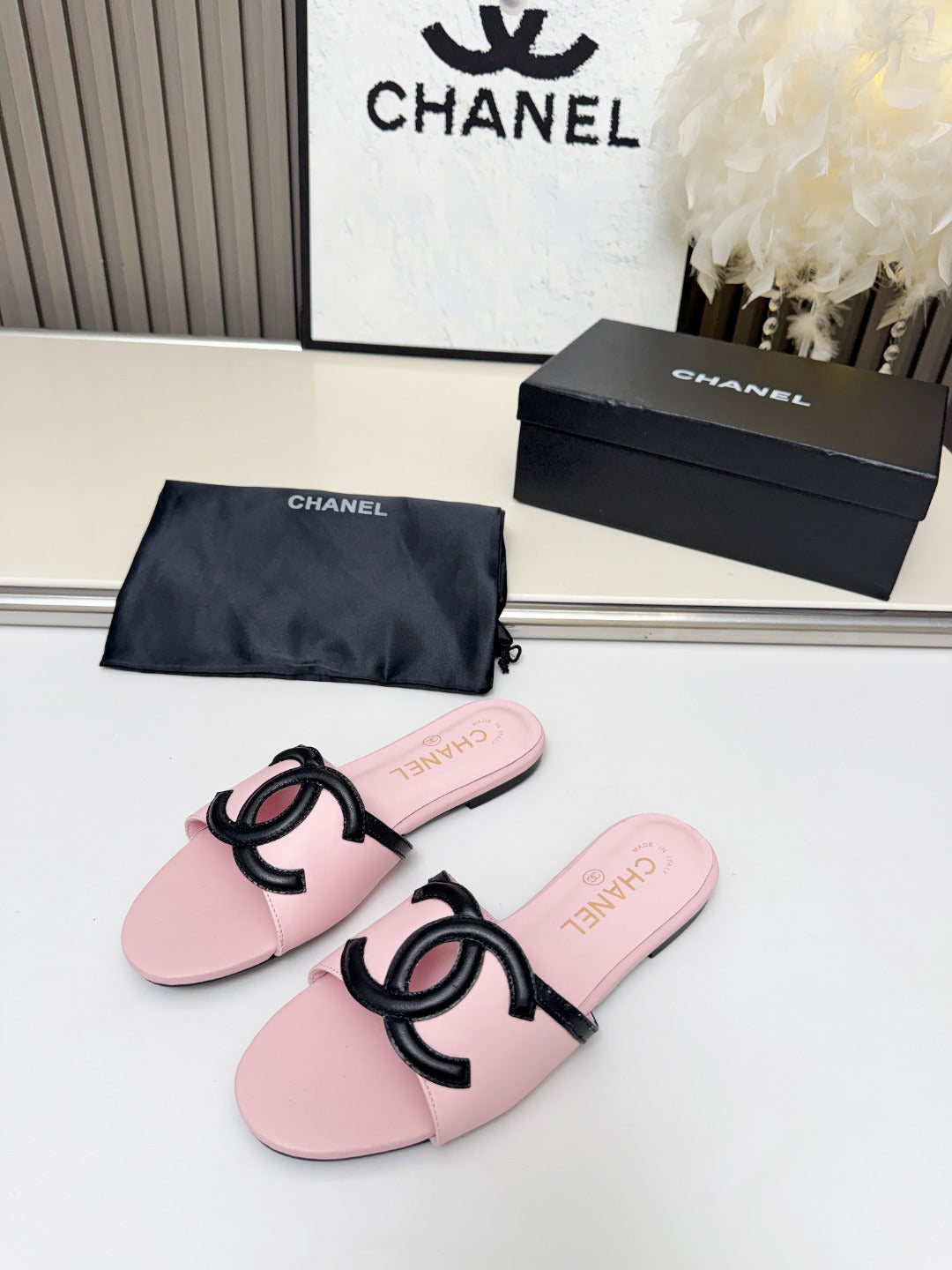 ZPX76C6 Fashion high-quality leather slippers