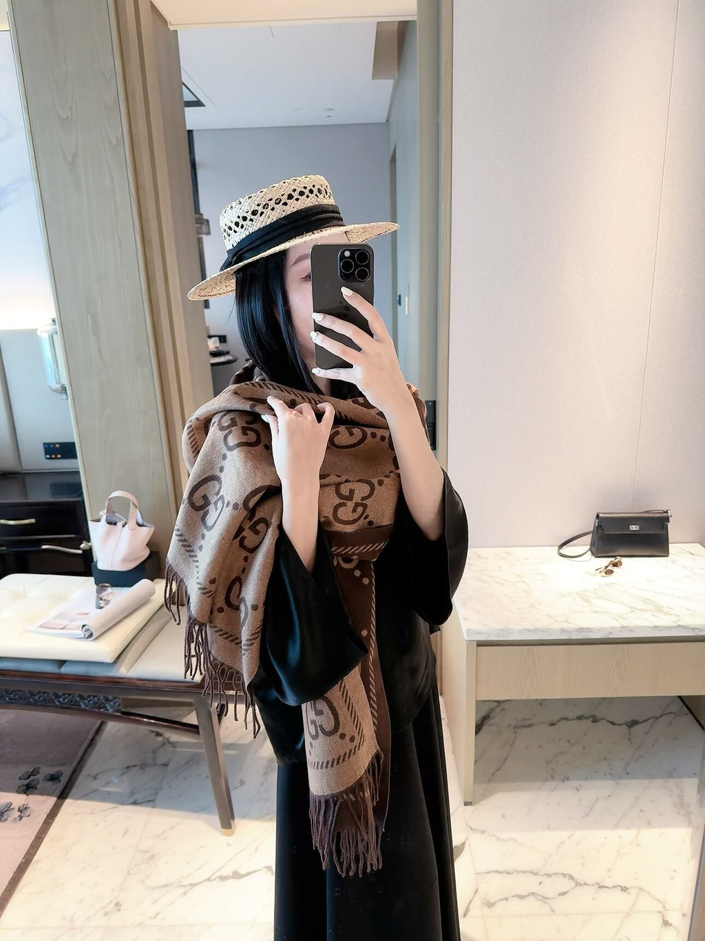 W1R96B129 Popular Winter Scarves