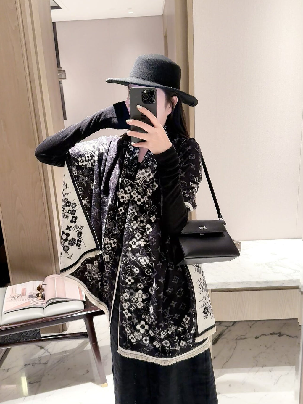 W1R86E113 Fashion Winter Scarves
