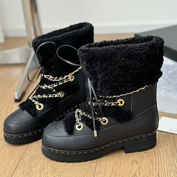 Z2N96C18 Popular leather Boots