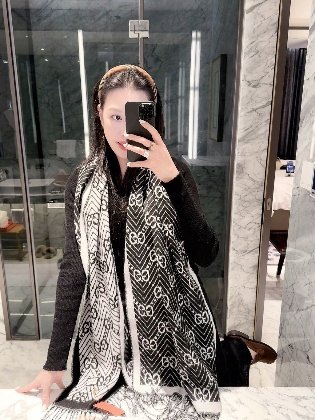 W1R86B92 Fashion Winter Scarves