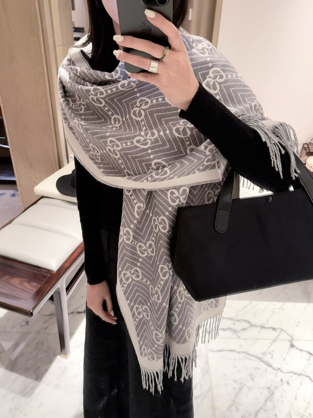 W1R86B92 Fashion Winter Scarves