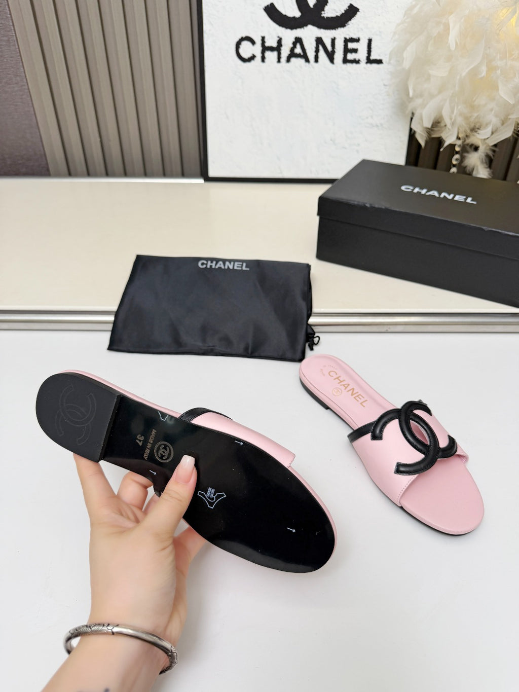 ZPX76C6 Fashion high-quality leather slippers