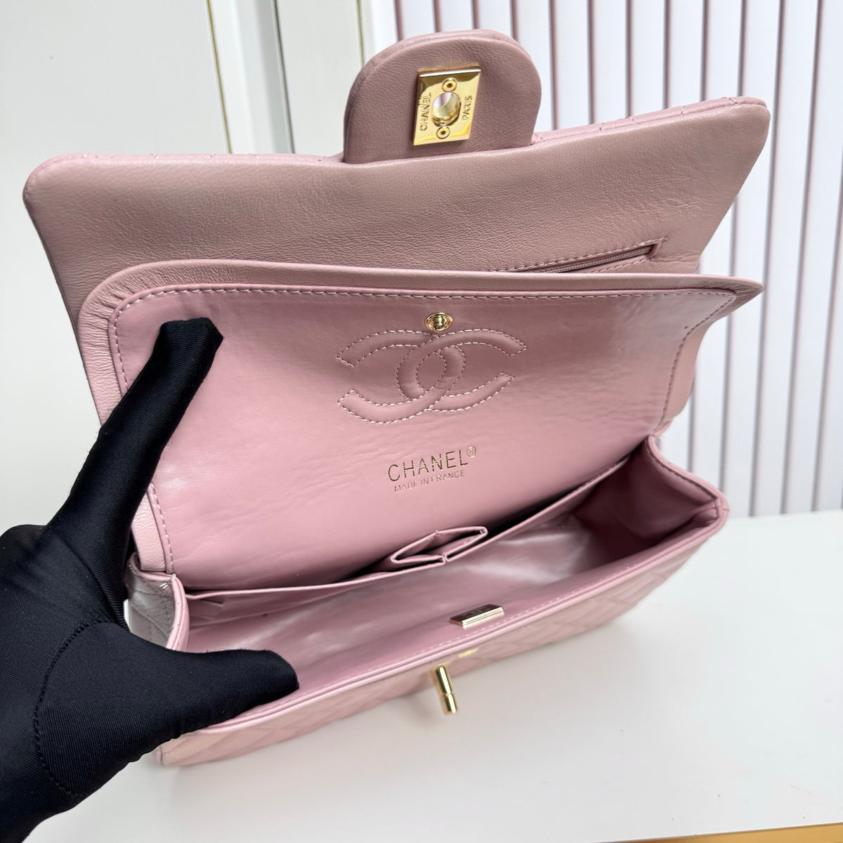B1R76C15 Popular leather bag