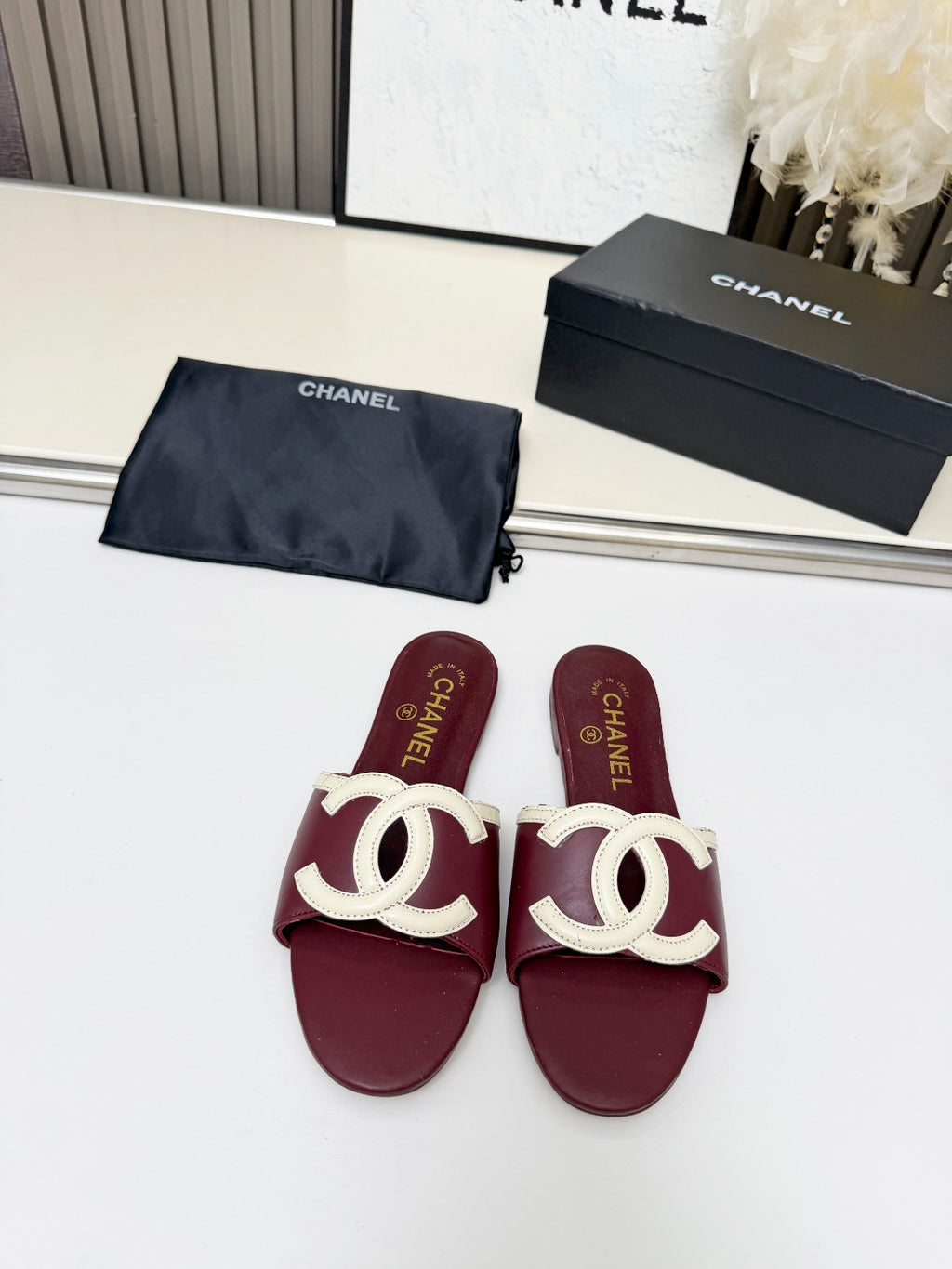 ZPX76C6 Fashion high-quality leather slippers