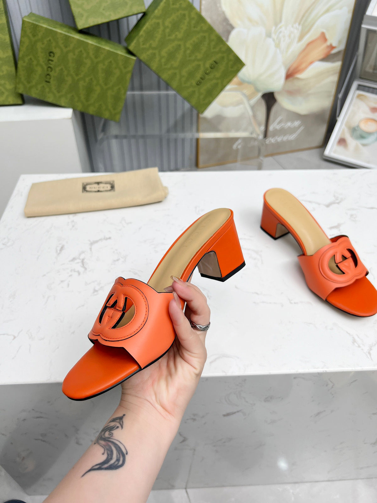 256XB33Z Popular high-quality leather Shoes 5.5cm