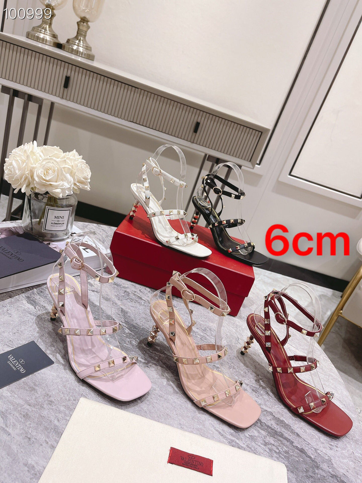 255QVL54Z Popular leather High heels