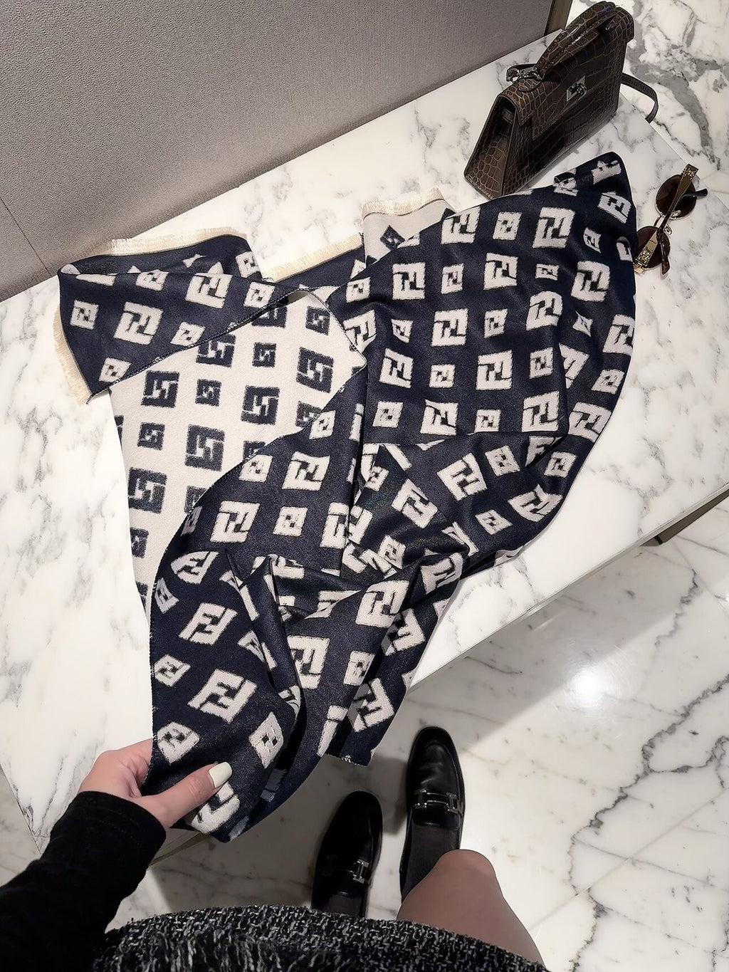 W1R106F54 Fashion Winter Scarves