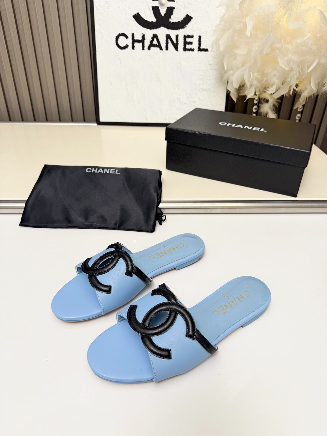 ZPX76C6 Fashion high-quality leather slippers