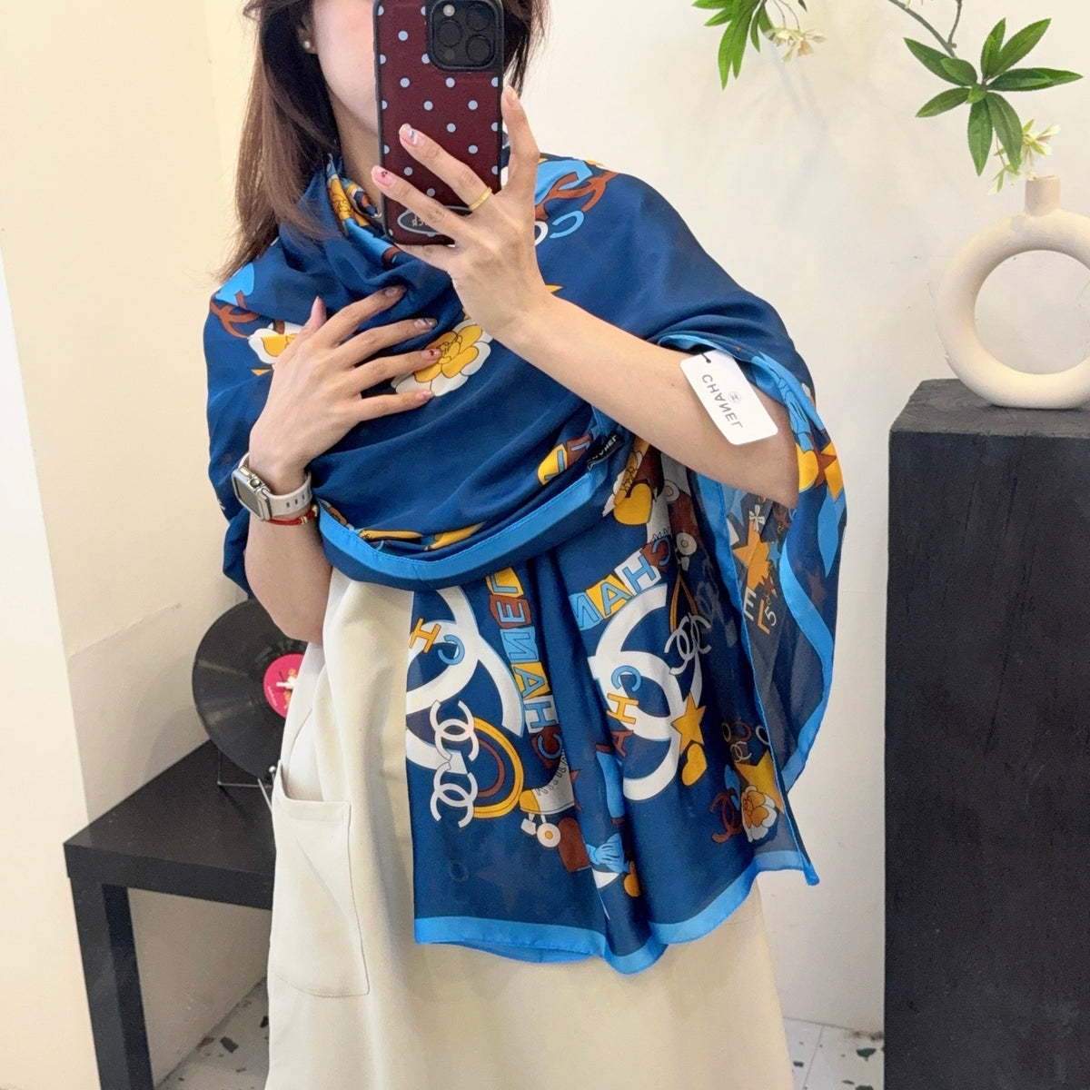 135ZC200W  Popular Silk Scarve