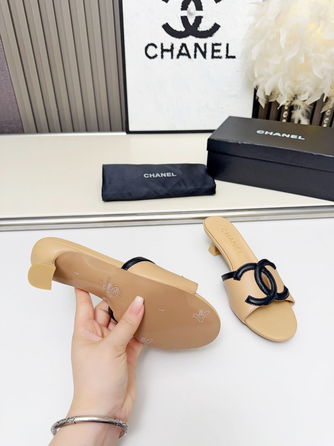 ZPX76C4 Fashion high-quality leather slippers