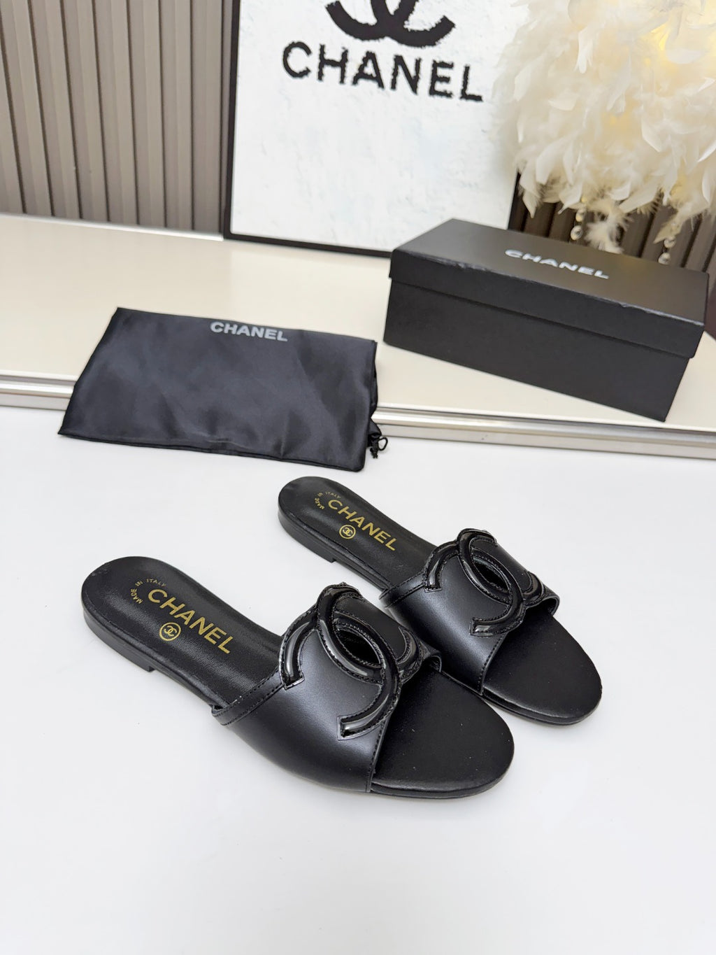 ZPX76C6 Fashion high-quality leather slippers