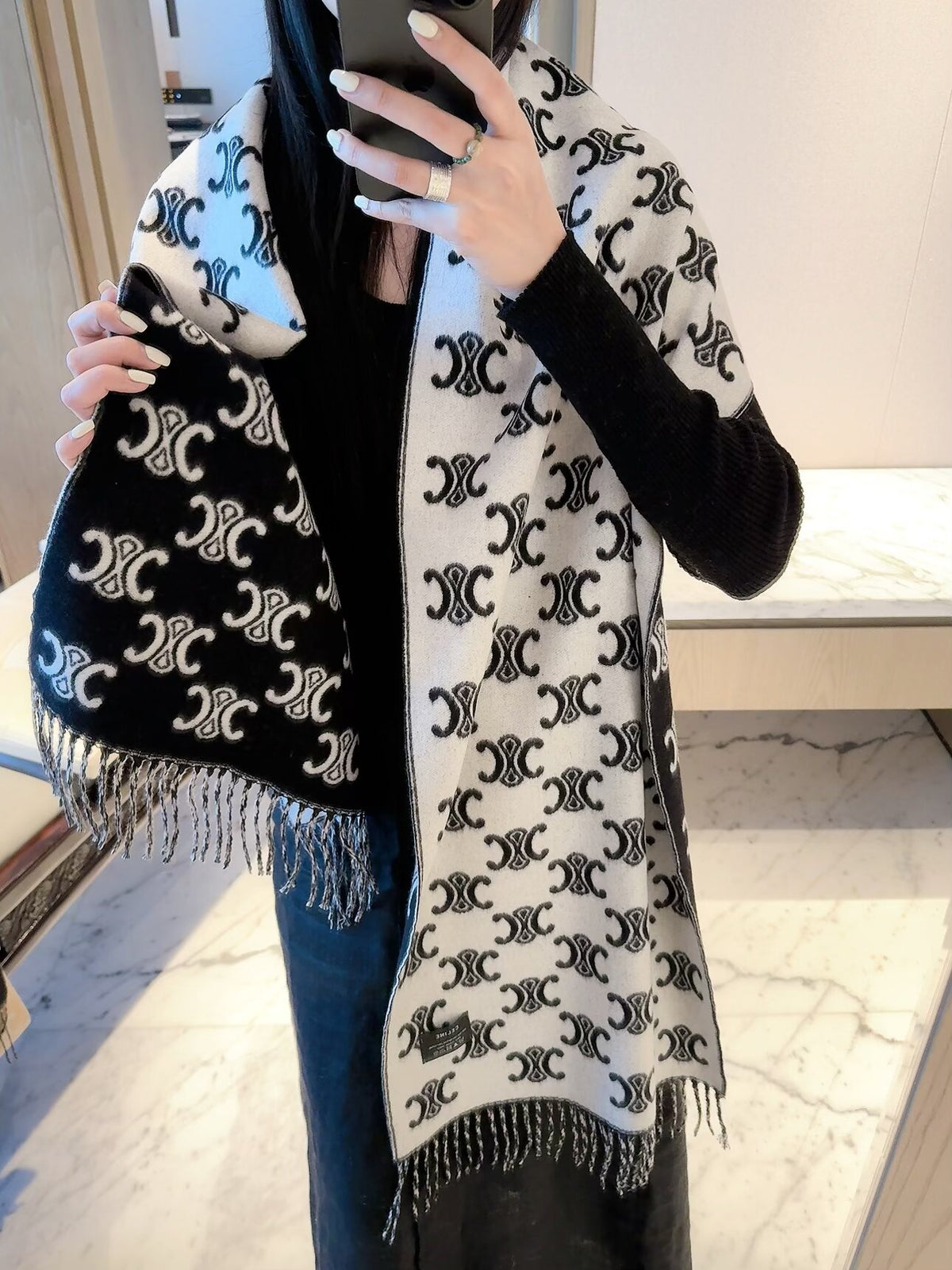 W1R86N95 Fashion Winter Scarves