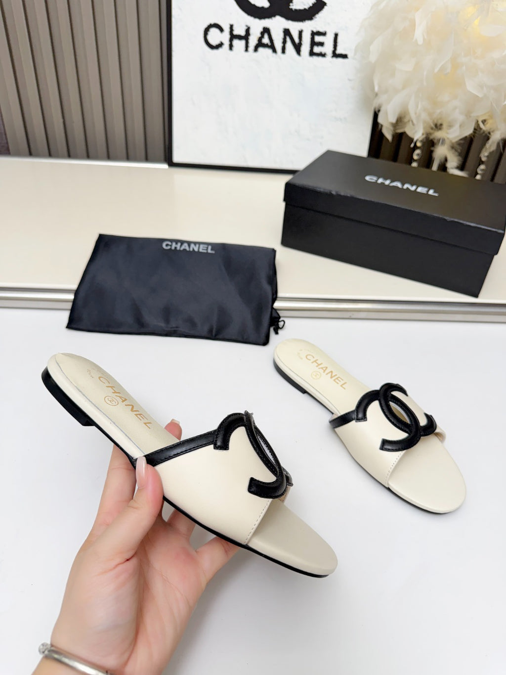 ZPX76C7 Fashion high-quality leather slippers