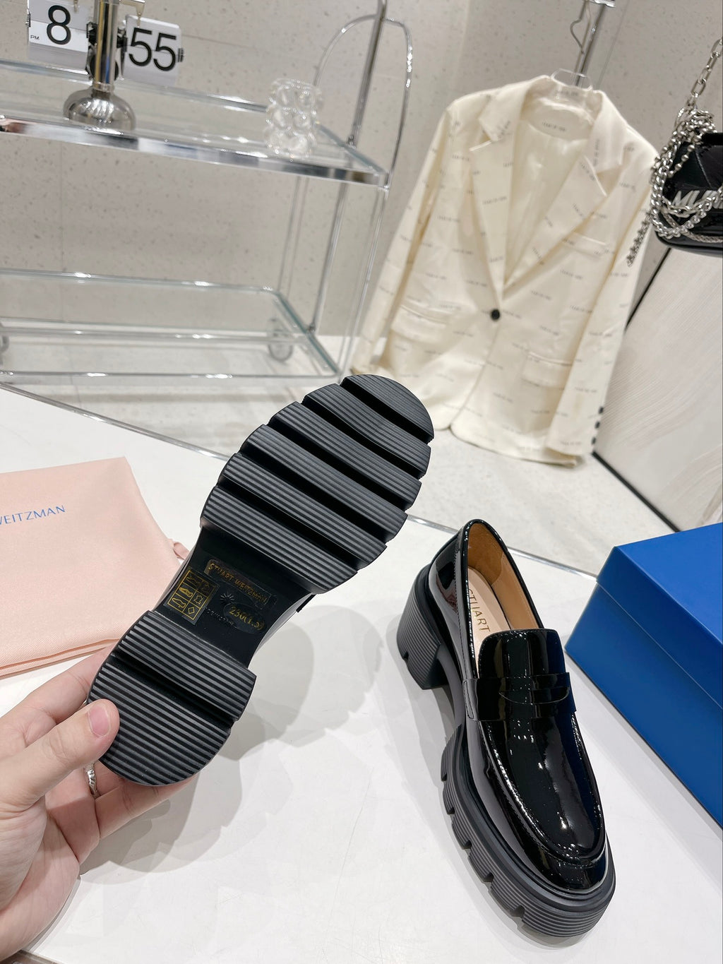 236PA24Z Popular high-quality leather Shoes（heel-height 4.5cm）