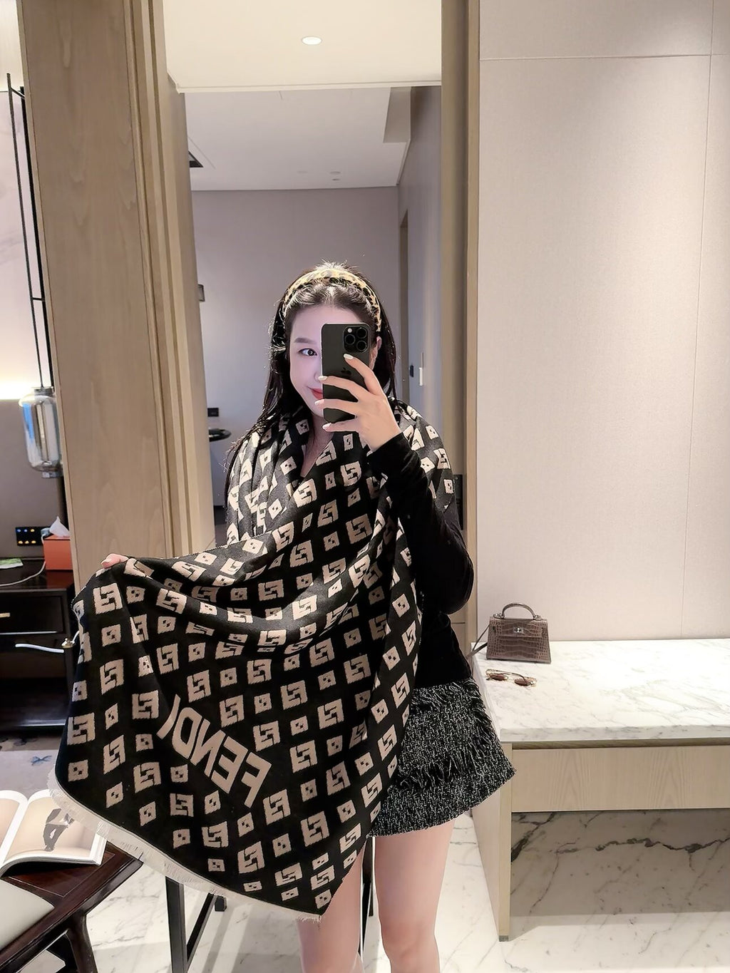 W1R106F54 Fashion Winter Scarves