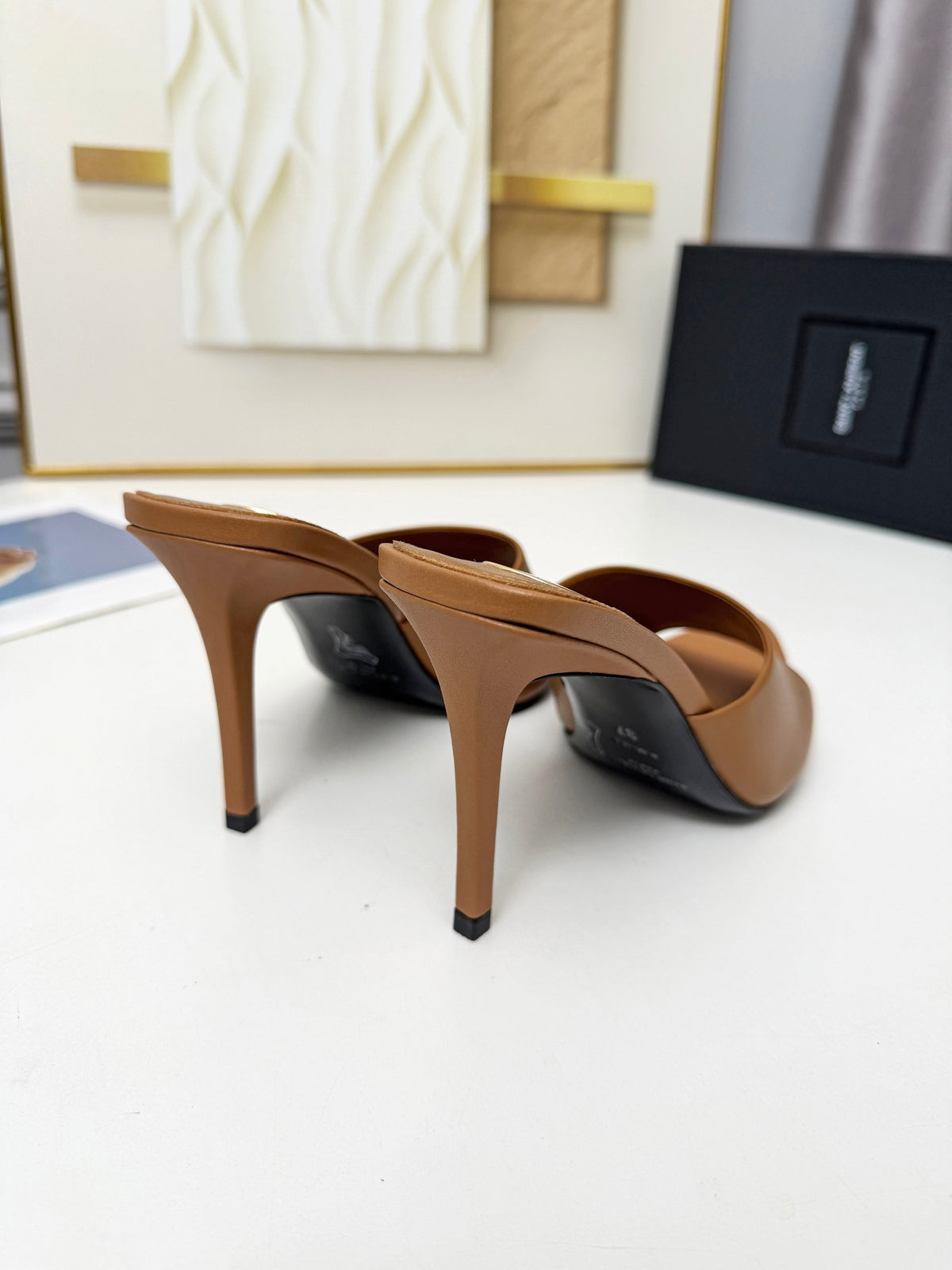 236PSL6Z Popular high-quality leather Shoes(heel-height 9cm)