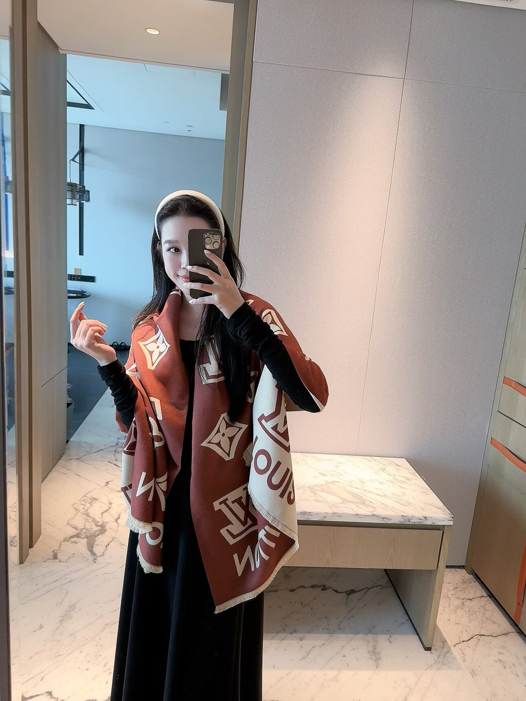 W1R106E51 Fashion Winter Scarves