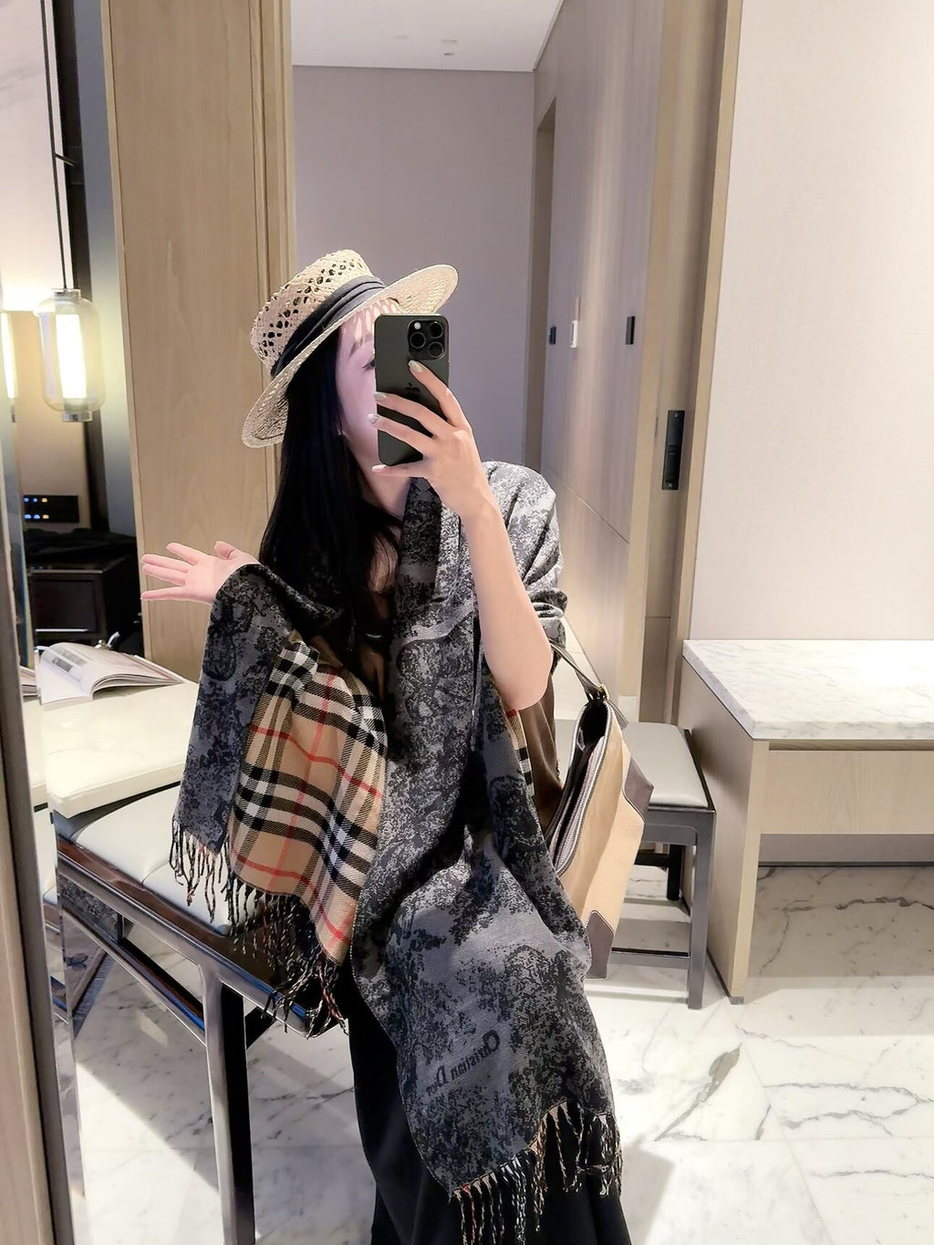 W1R106D4 Fashion Winter Scarves