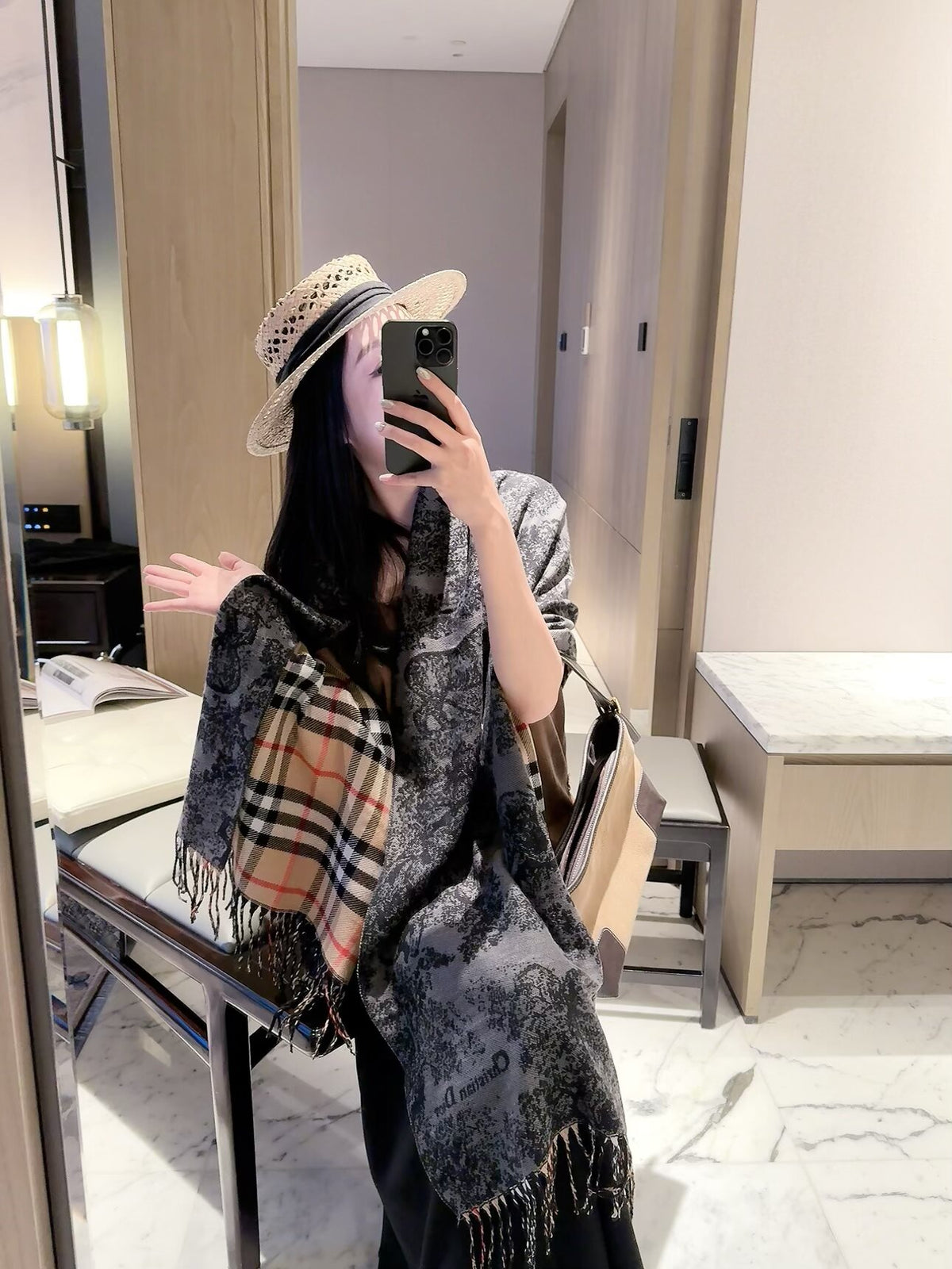 W1R106D4 Fashion Winter Scarves