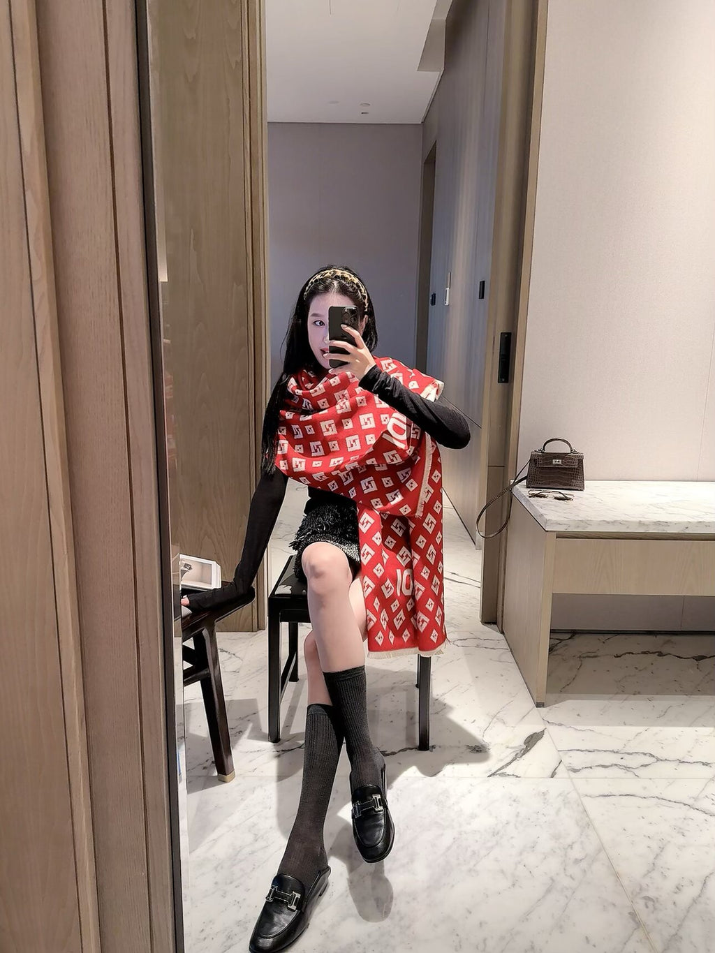 W1R106F54 Fashion Winter Scarves