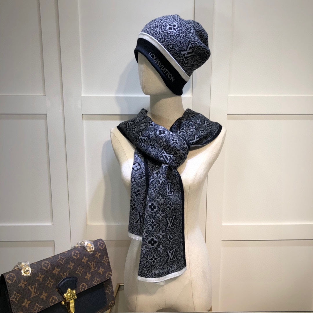 M1R96E23 Fashion Hat and scarf set