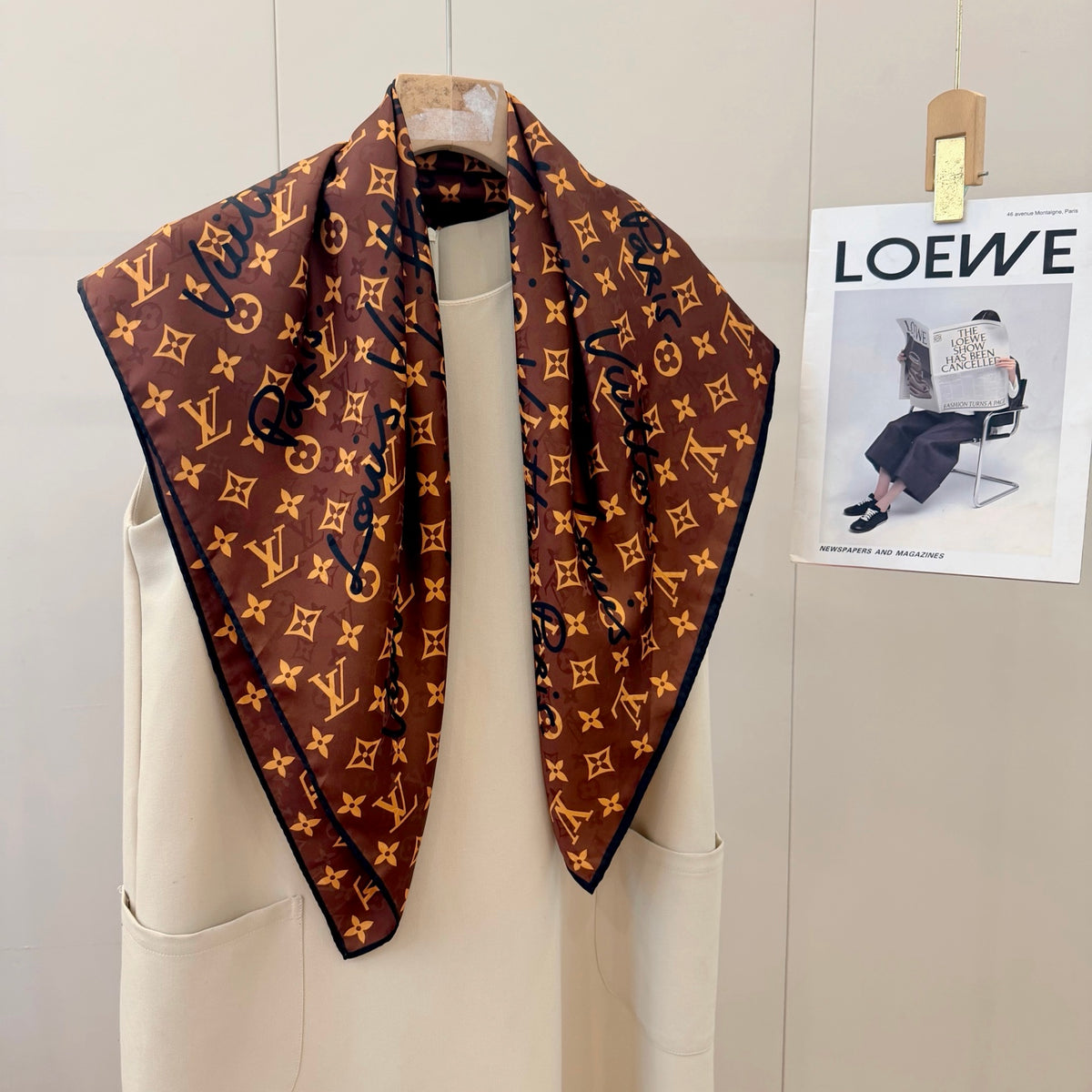 W1N76E2 Popular Silk Scarves