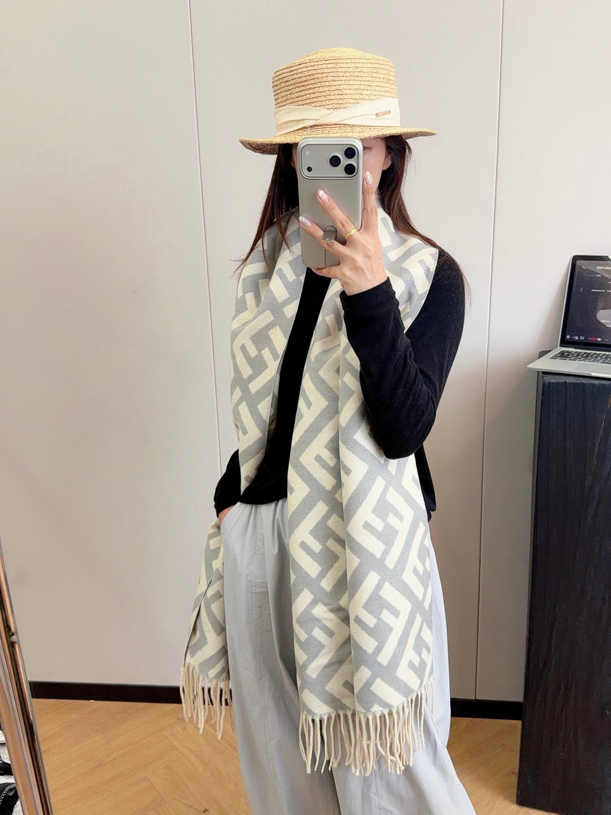 W1R86F58 Fashion Winter Scarves