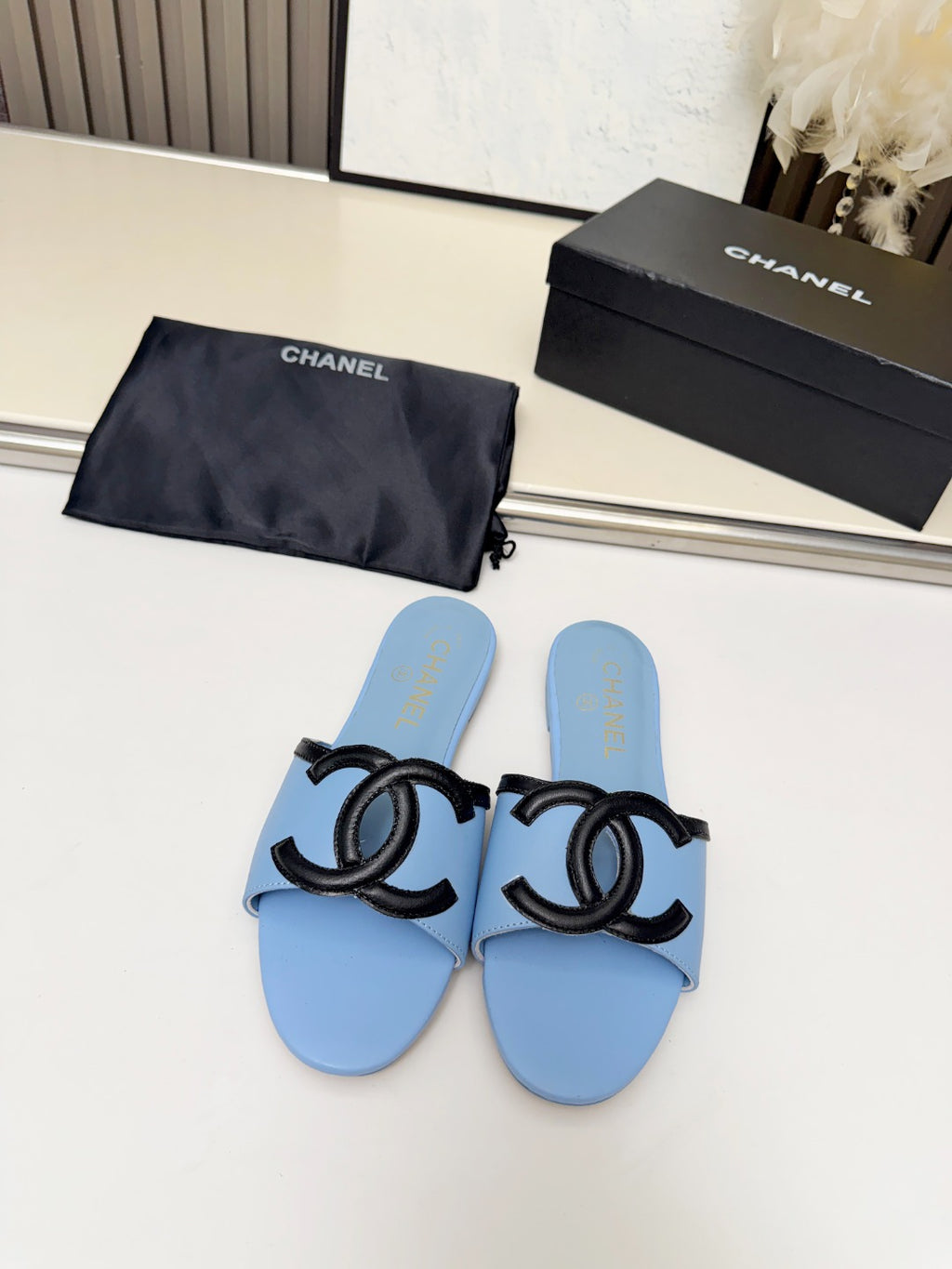 ZPX76C6 Fashion high-quality leather slippers