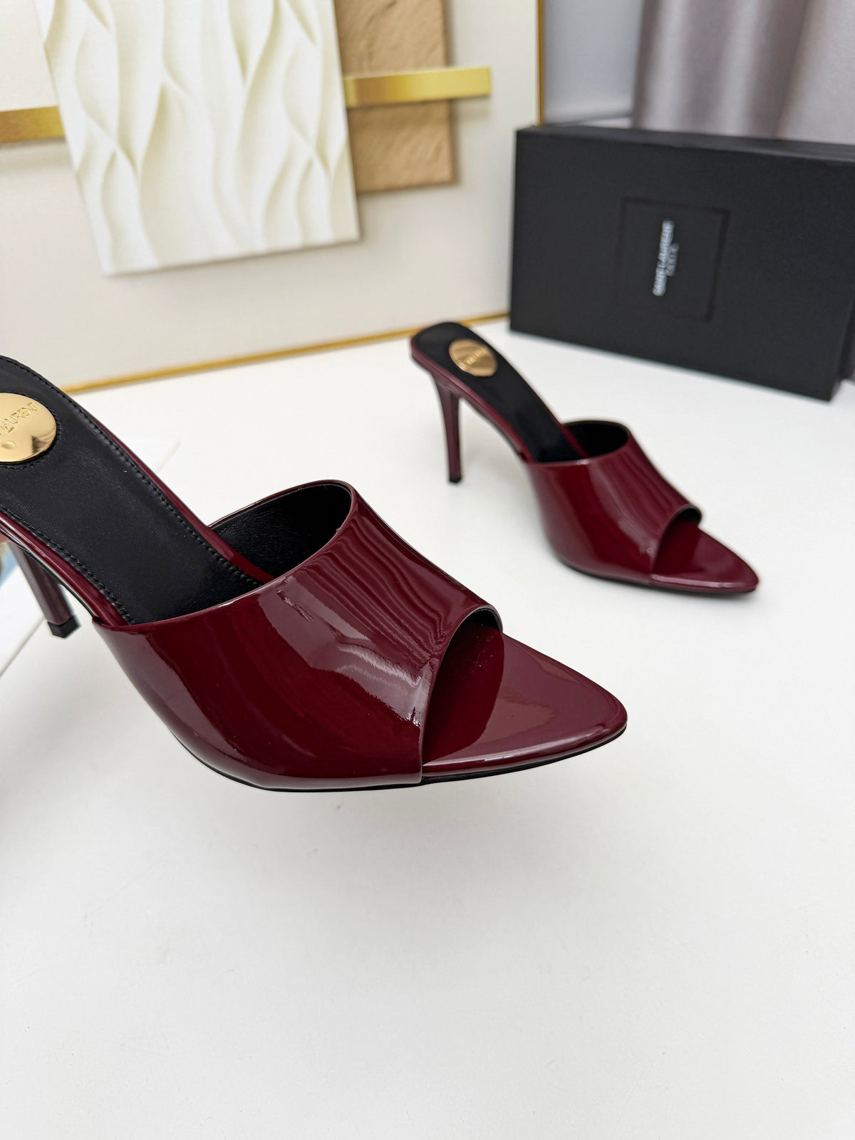 236PSL6Z Popular high-quality leather Shoes(heel-height 9cm)
