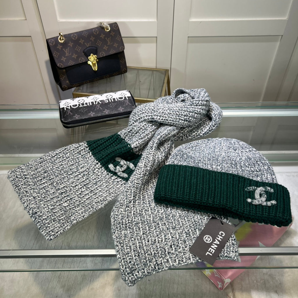 M1R96C8 Fashion Hat and scarf set