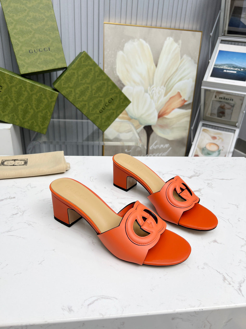 256XB33Z Popular high-quality leather Shoes 5.5cm