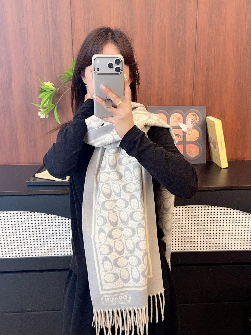 W1R86A56 Fashion Winter Scarves
