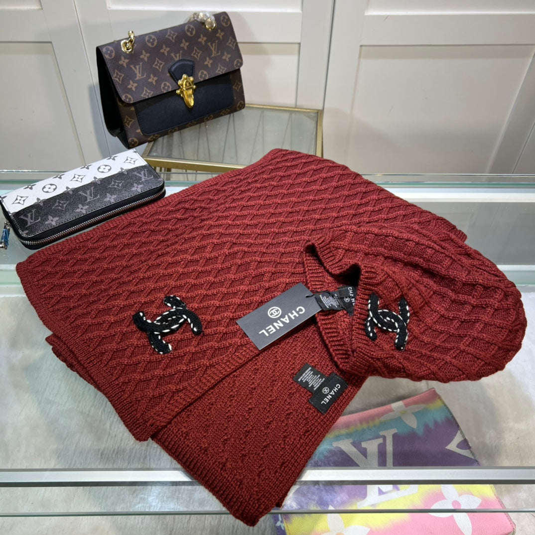 M1R96C11 Fashion Hat and scarf set