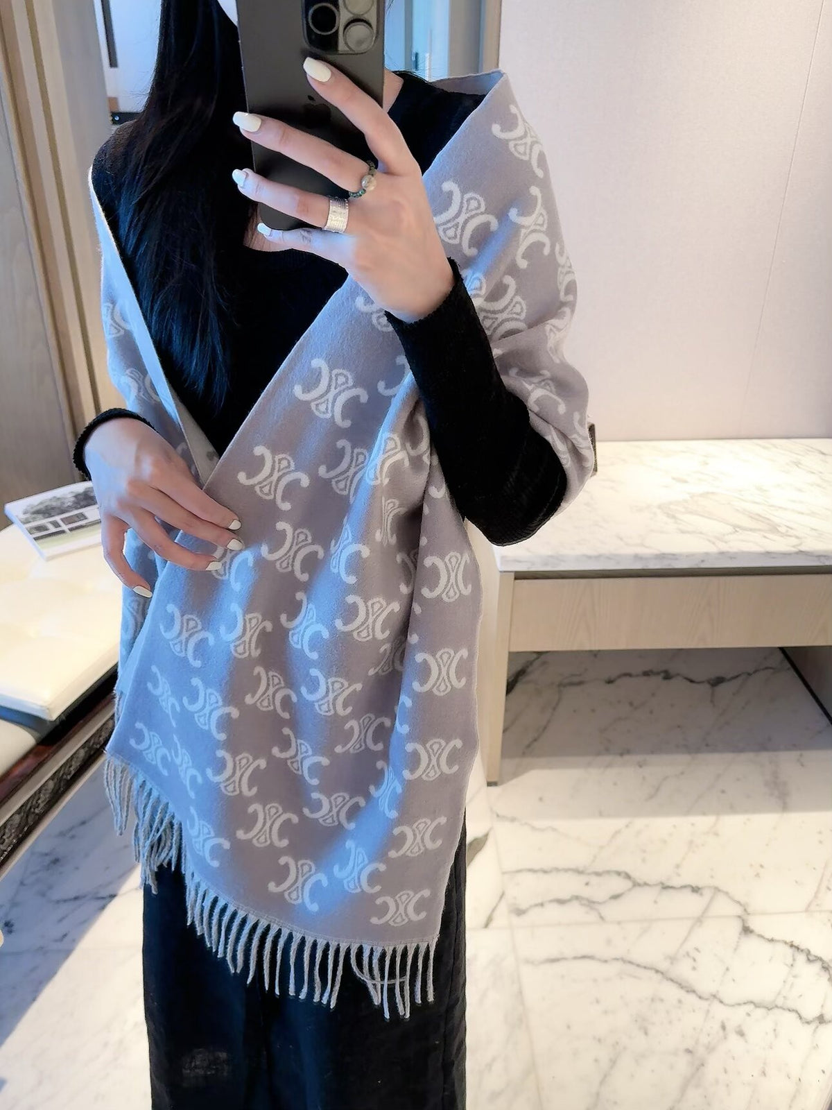 W1R86N95 Fashion Winter Scarves
