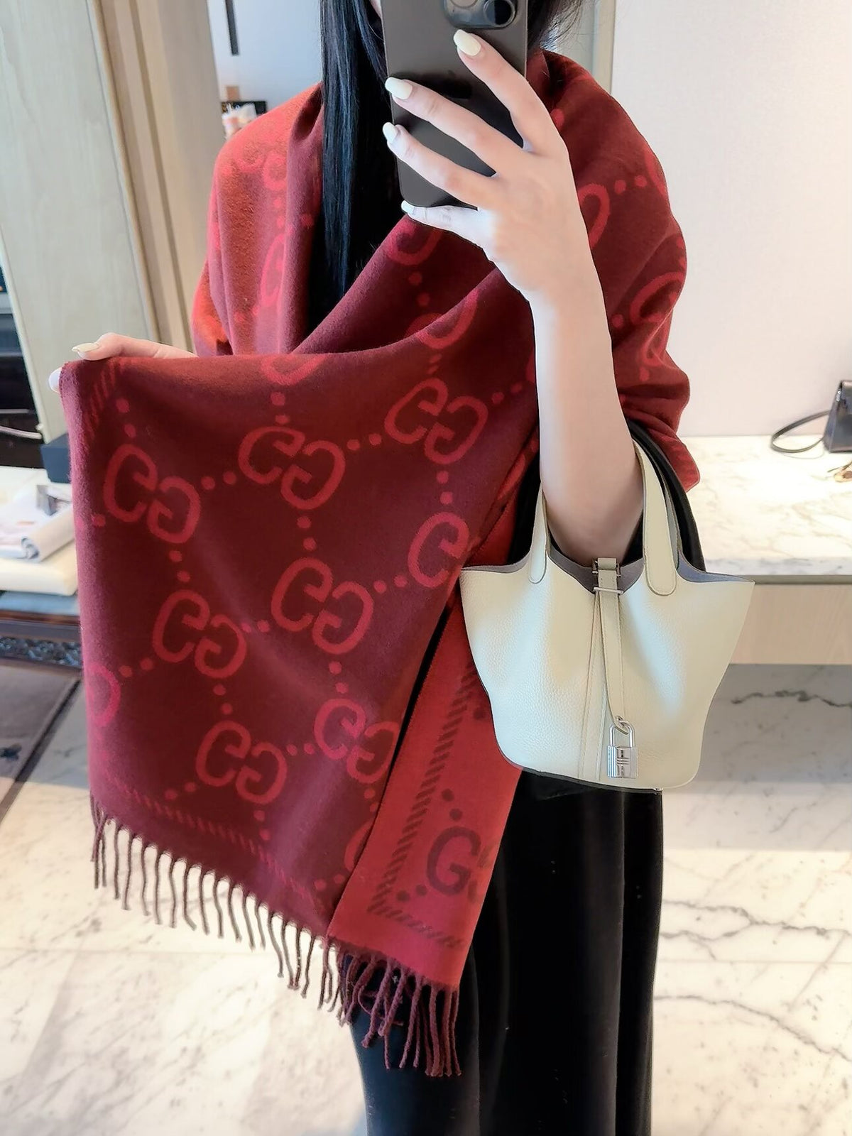 W1R96B129 Popular Winter Scarves
