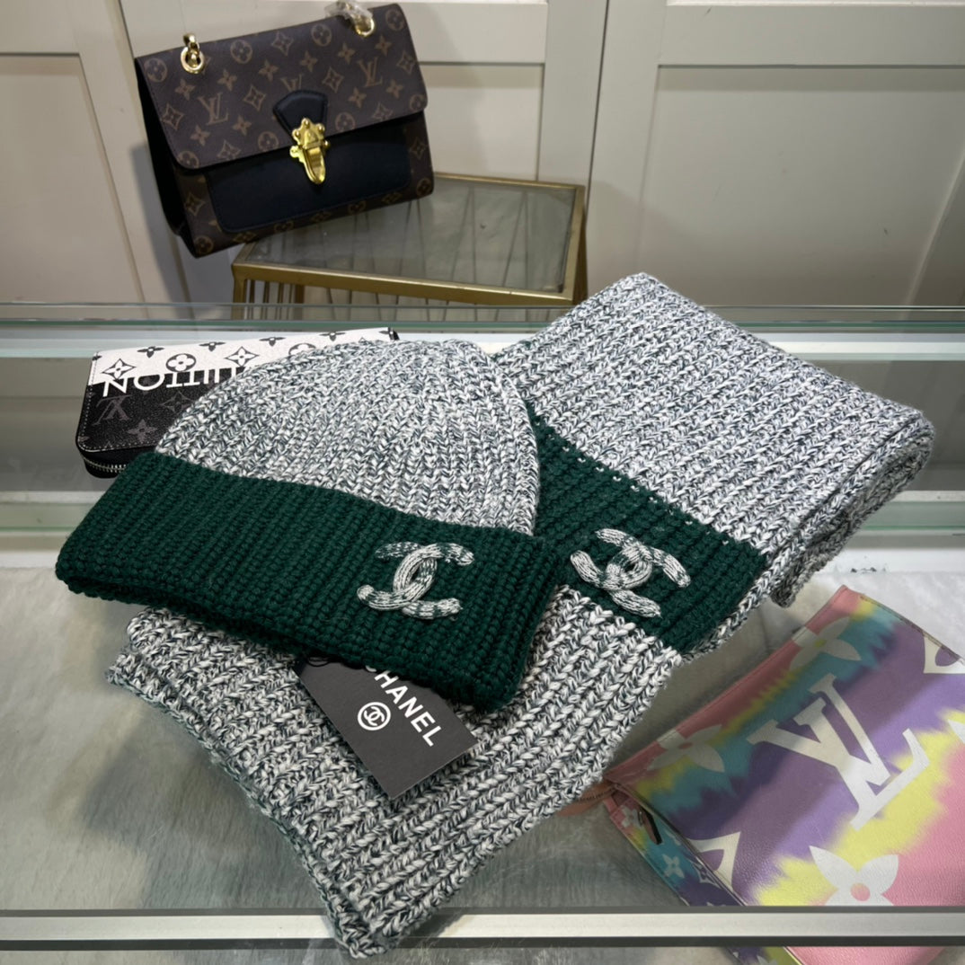 M1R96C8 Fashion Hat and scarf set