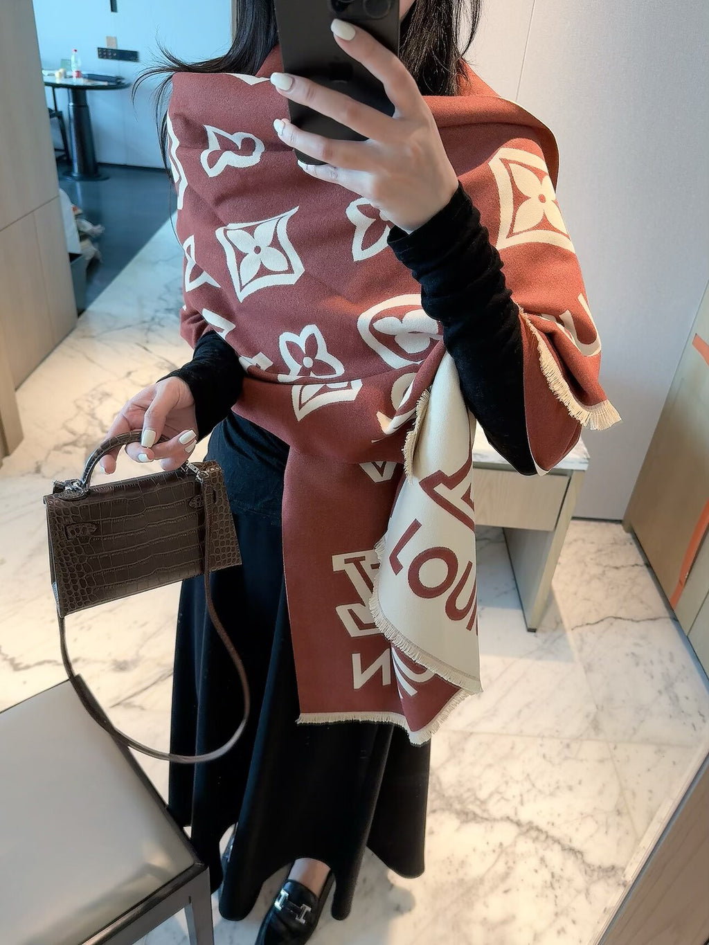 W1R106E51 Fashion Winter Scarves
