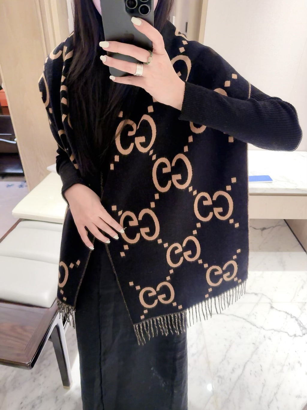 W1R86B96 Fashion Winter Scarves
