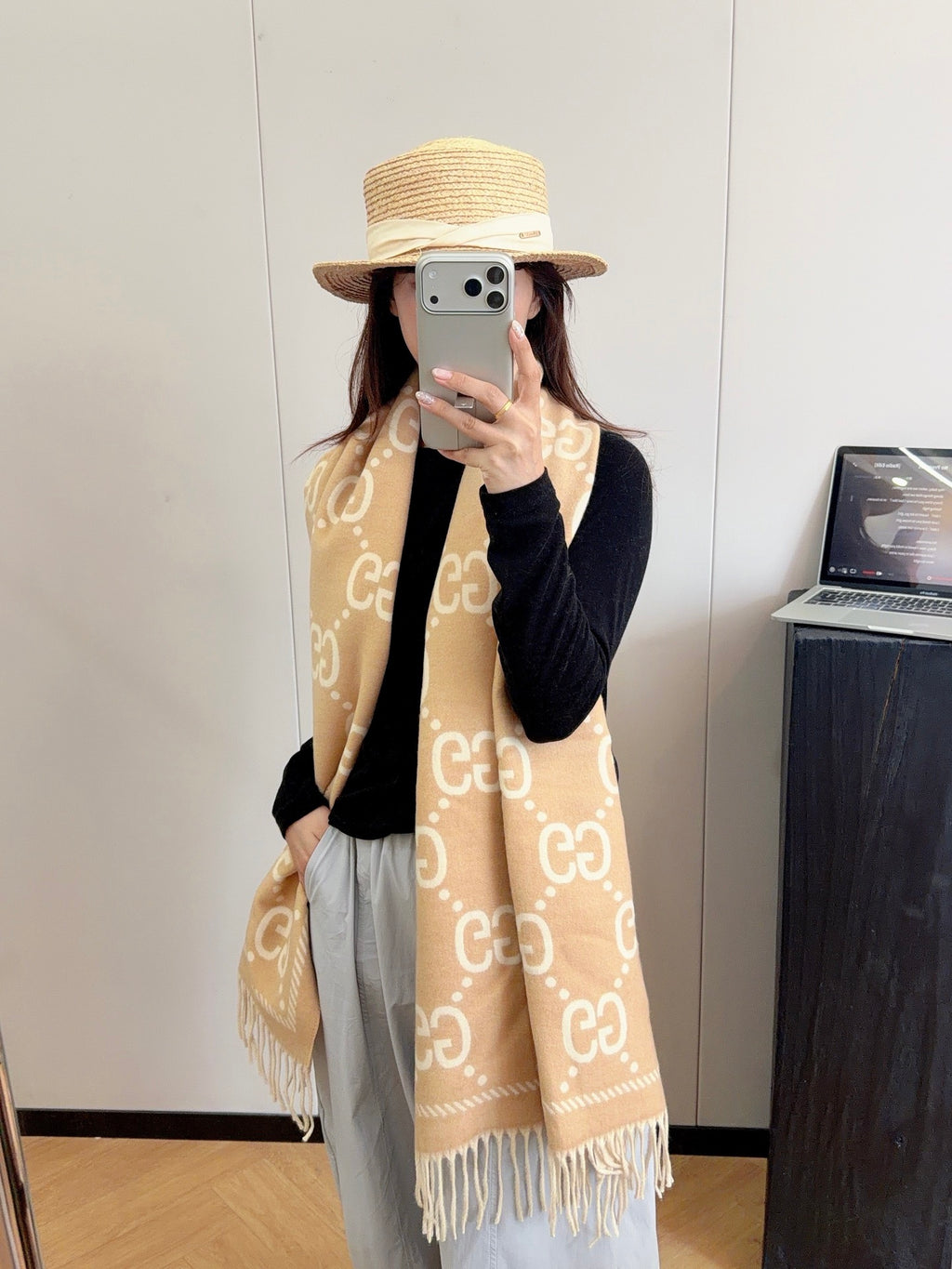 W1R86B54 Fashion Winter Scarves