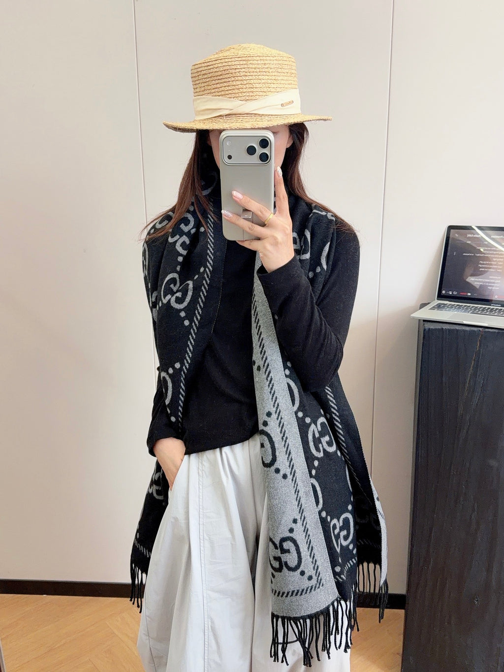 W1R86B54 Fashion Winter Scarves