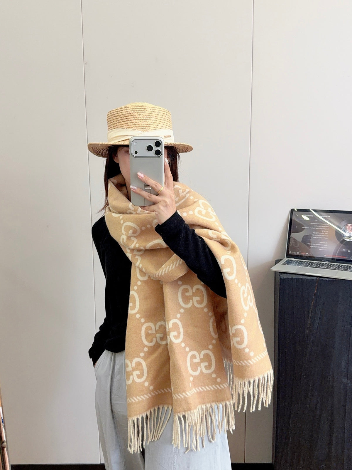 W1R86B54 Fashion Winter Scarves