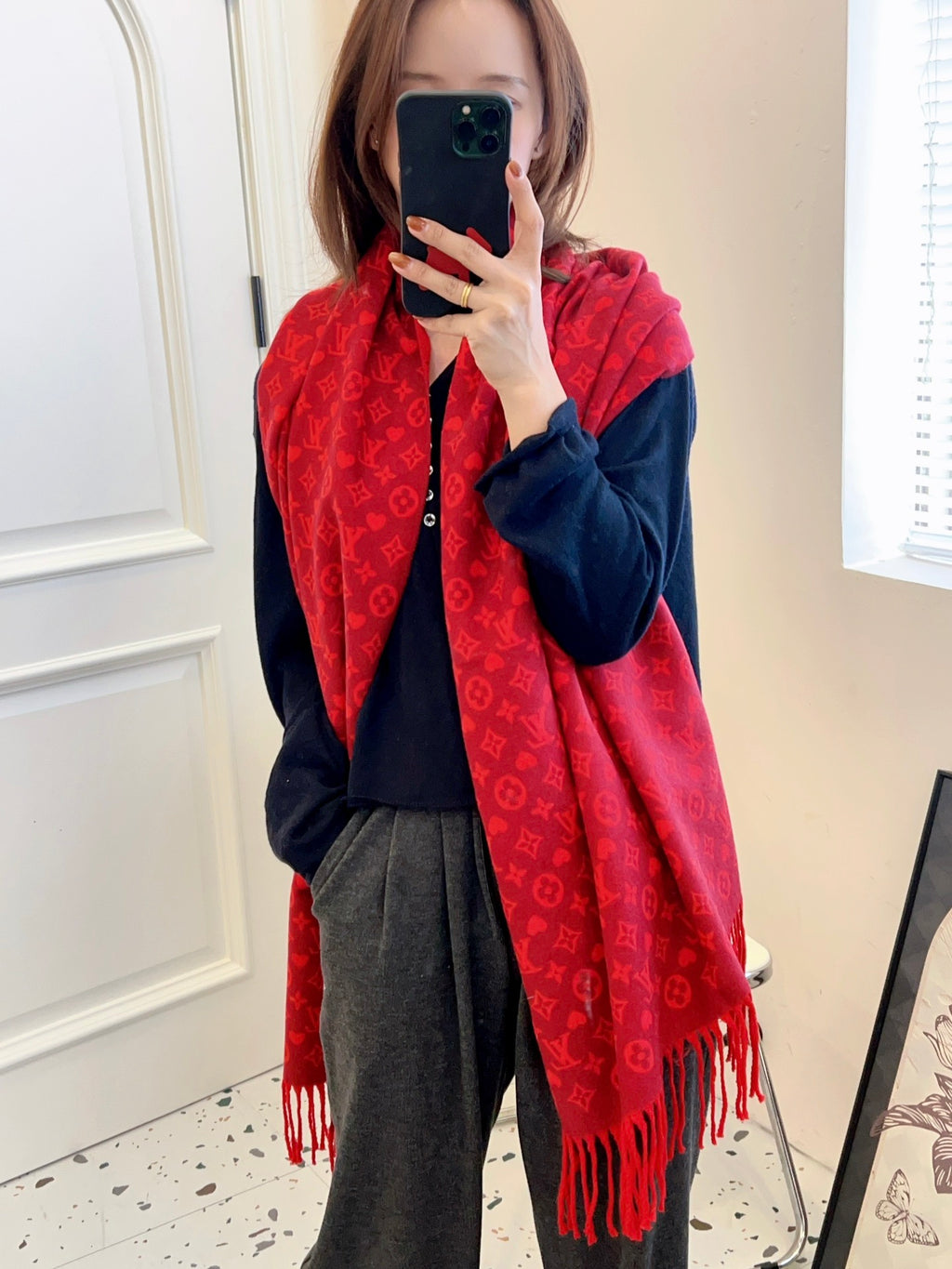 W1R86E31 Fashion Winter Scarves