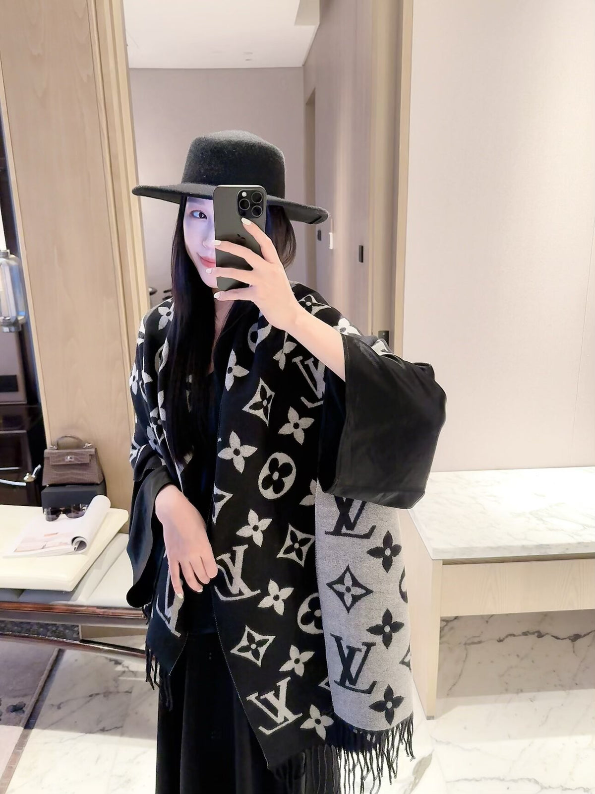 W1R96E126 Fashion Winter Scarves