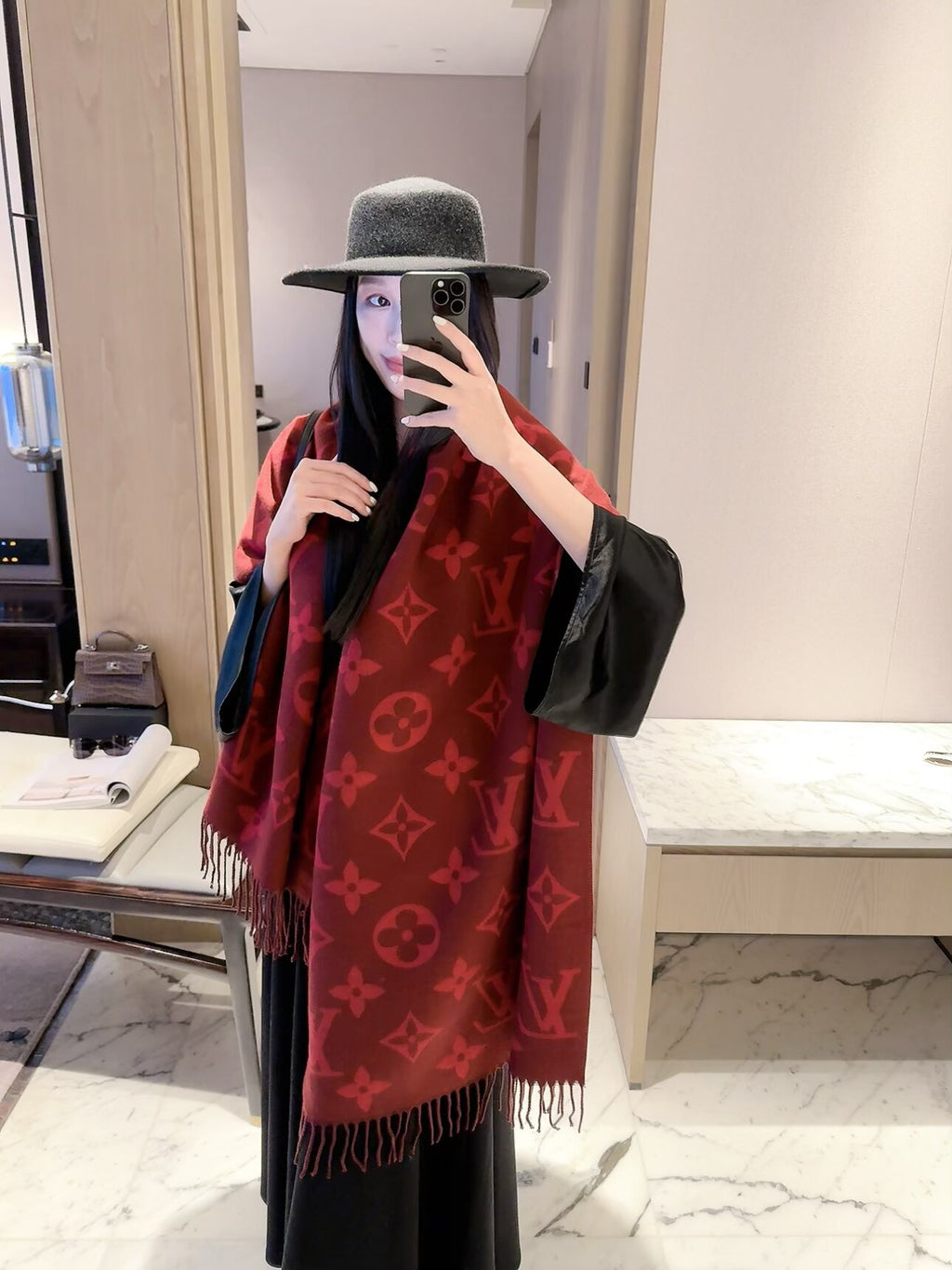 W1R96E126 Popular Winter Scarves