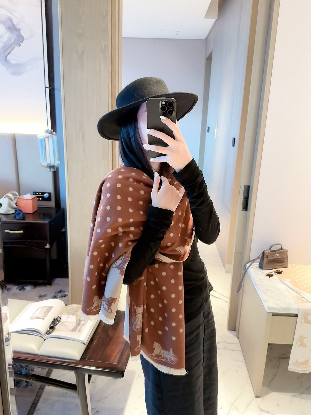 W1R86A117 Popular Winter Scarves