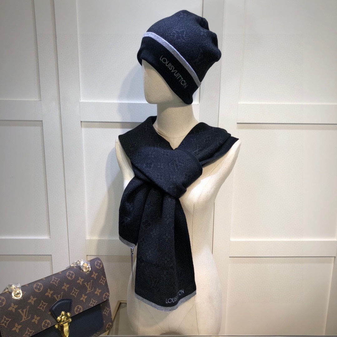 M1R96E23 Fashion Hat and scarf set